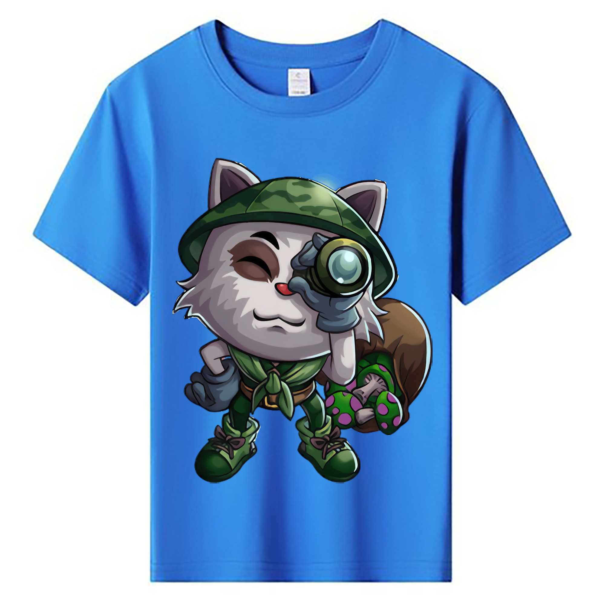 （画像用） リーグ・オブ・レジェンド League of Legends LOL 綿100％キッズTシャツ（フロントプリント）